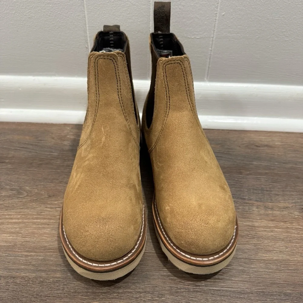 Red Wing Hawthorne Classic Chelsea Boot Men's Sz 8.5 Leather‎ Suede